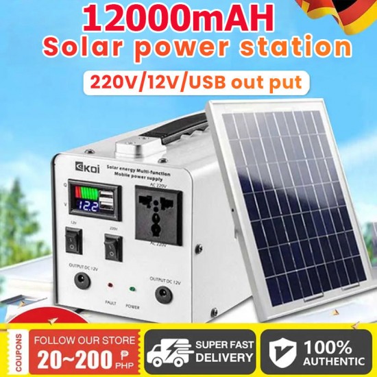 120.000mAH tragbare multifunktionale Solarstromversorgung