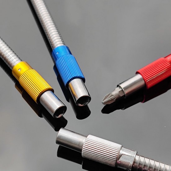 Bunte Sechskantschaft Metall universal biegsame Welle variabel Schraubendreher Bit Verbindung Verlngerungsstange
