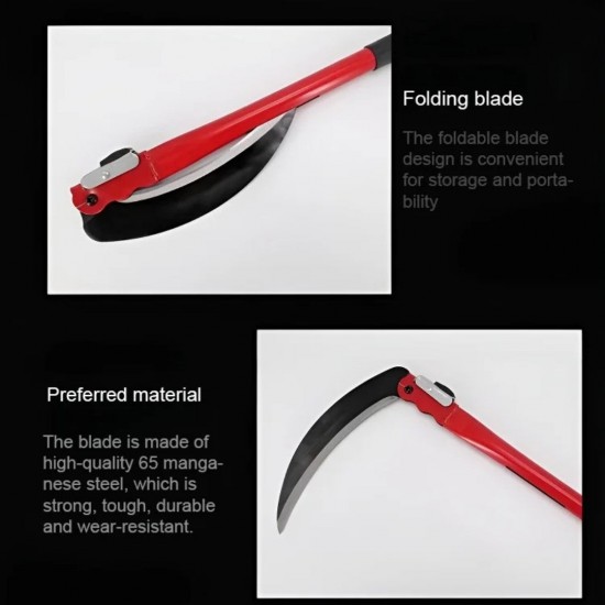 Kein Schrfen Leichte, tragbare Stahl-Klappsichel