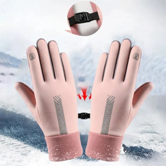 Wasserdichte Finger-Touchscreen-Handschuhe, rutschfest und kltebestndig