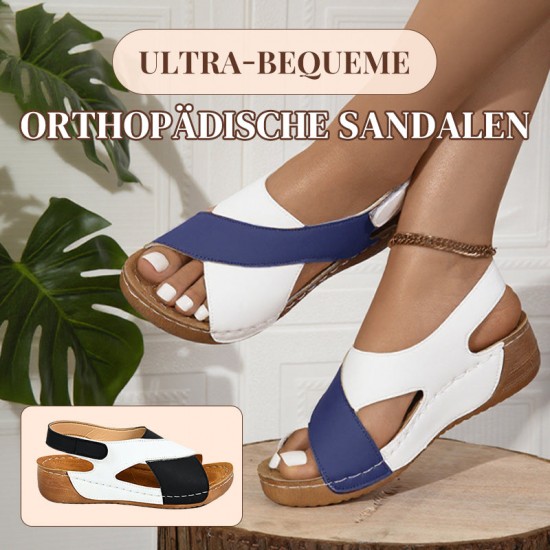 【EU 36-43】Casualowe zehenoffene Strandsandalen