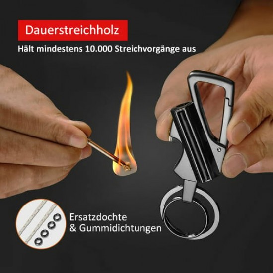 Multitool Schlüsselanhnger Flaschenffner, Wiederverwendbar