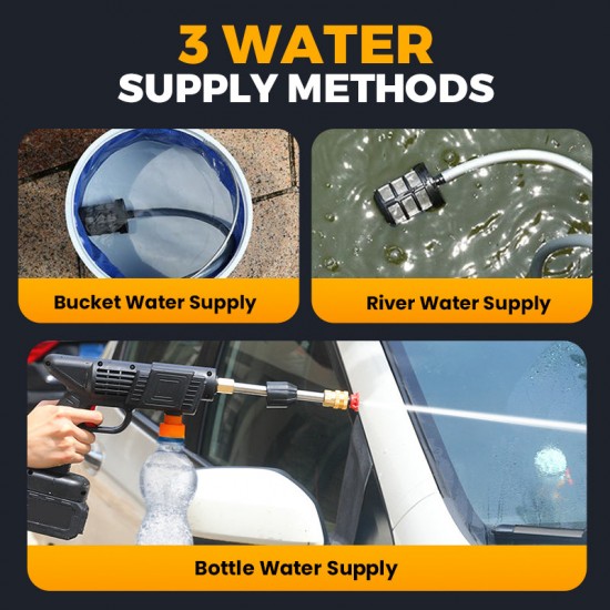 2025 Heier VerkuferNeue kabellose tragbare Multifunktions-Hochdruckwasserstrahler