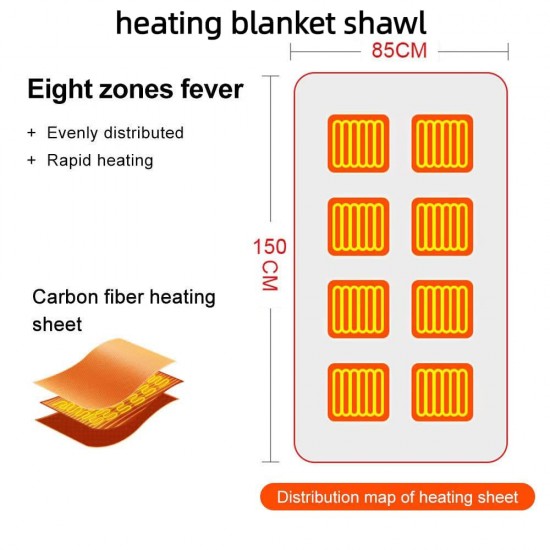  Das meistverkaufte Produkt im Herbst und Winter, (USB-Heizdecke), neues gepolstertes und verbessertes Modell für begrenzte Zeit Sonderangebot!