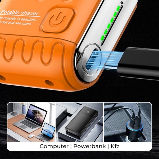 2025 Neues Design 50 % RabattMini-Elektrorasierer für Herren