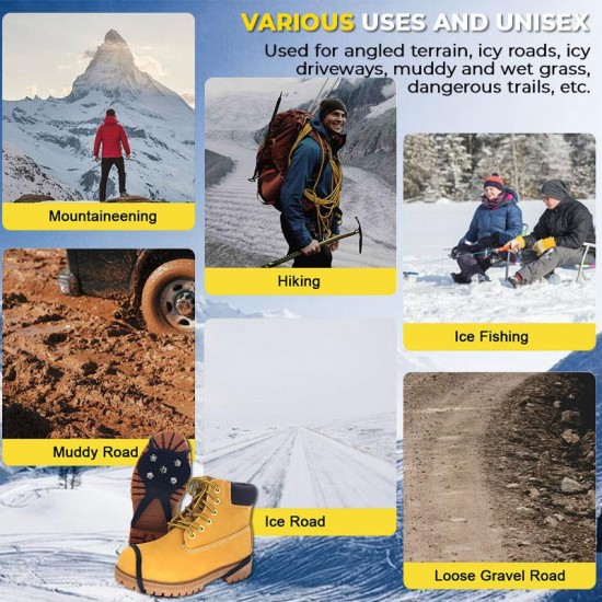 Winterschlussverkauf49% Rabatt Spezial Universelle Rutschfeste Greifer-Spikes