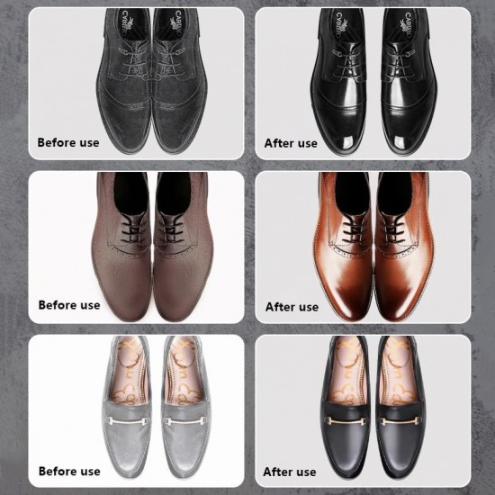 【Kaufen Sie 1 und erhalten Sie 1 gratis】Flüssige Schuhcreme zur Lederreparaturcreme 