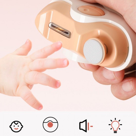 Elektrischer 2-in-1 Nagelknipser & Polierer 