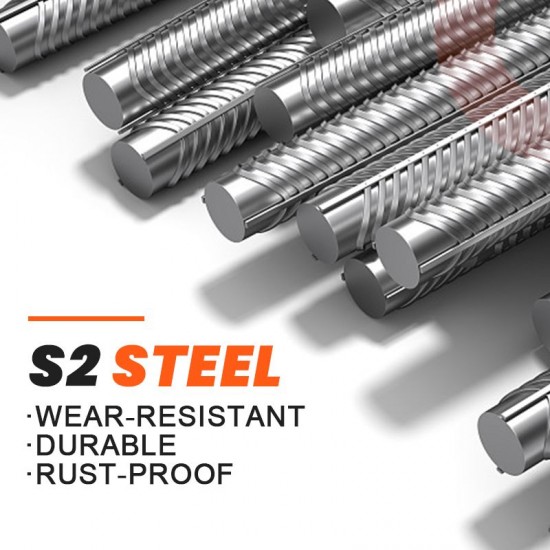 Pousbo Magnetic Cross Impact Screwdriver Bits Set