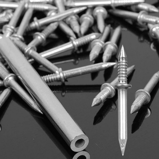 Nahtlose Drahtngel für Doppelkopfngel