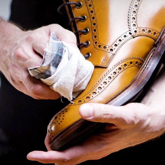 Universal Neutral Shoe Polish Cream mit Schwamm