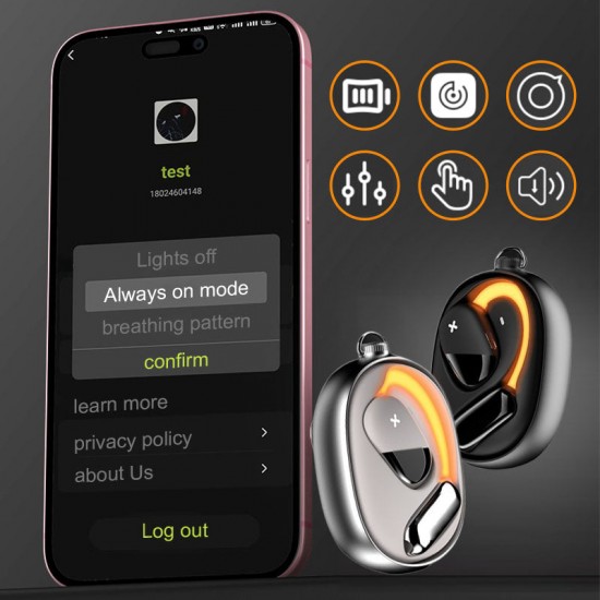 Open-Ear-Ohrhrer mit Licht für das Laufen