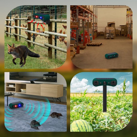 Solar-Bewegungssensor für Auenalarme zur Abwehr von Gefahren