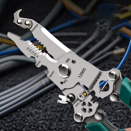Mindestens 44% Rabatt für eine begrenzte ZeitMultifunktionaler Drahtschneider und Abisolierzange