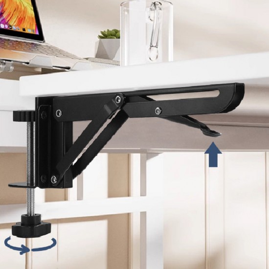 Klappbare Schreibtischverlngerung, zweiteiliges Set