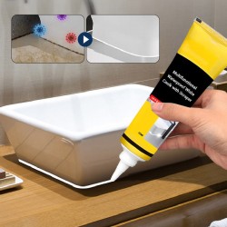 Begrenzte Zeit 50% RabattMultifunktionale wasserdichte weie Dichtungsmasse mit Schaber