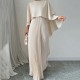 LAST DAY SALE 45% OFFElegant Unique Pressed Pleat Irregular Dress
