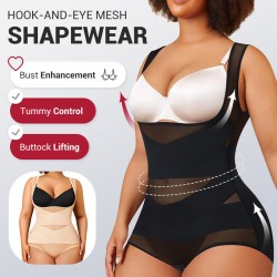 Leichter Mesh Yoga Bodysuit Shaper für Frauen