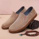 Herren Slip-On Atmungsaktive Schuhe mit weicher Sohle