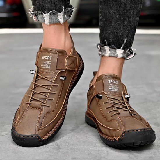 Freizeitschuhe aus PU-Leder für Herren