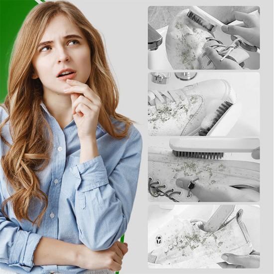 Weiche Schuhbürste zur Reinigung ohne Wasser