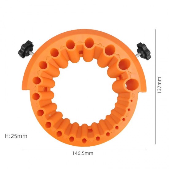 Mehrzweck-Bohrerschrfer für Winkelschleifer