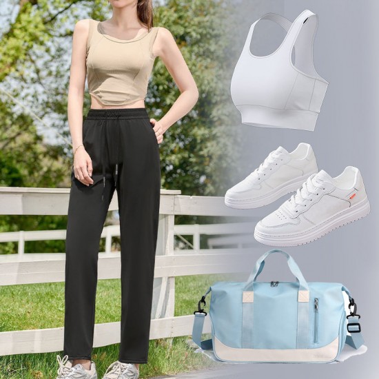 Unisex Kühlende Schnell-Trocknende Hose mit Kordelzug