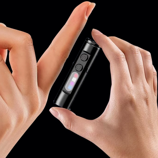 Wiederaufladbare & magnetische Mini-Taschenlampen-Schlüsselanhnger