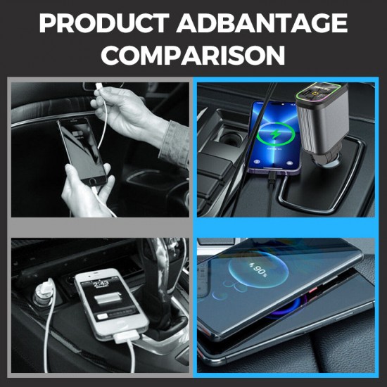 Abnehmbares Autoladegert mit Sternenprojektor