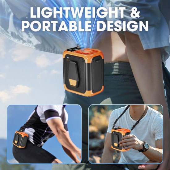 Outdoor-Hüftventilator zum Umhngen 