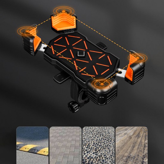 Universelle Handyhalterung fürs Fahrrad