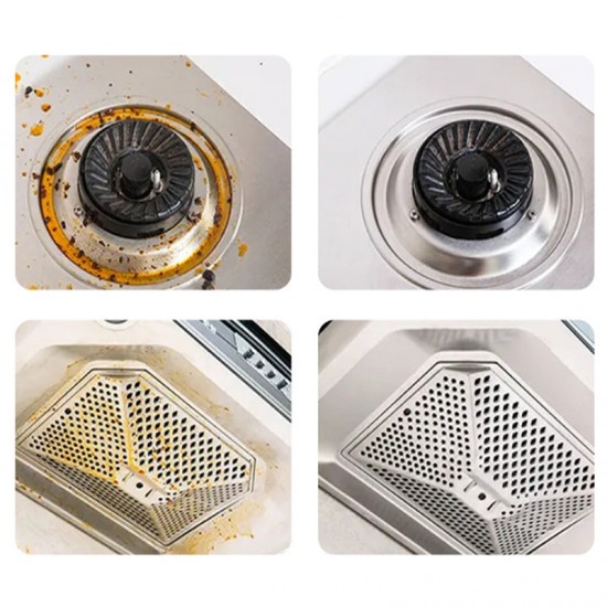  Schwerer Fettentferner mit milder Formel & schneller Zersetzung – 2 kaufen, 1 GRATIS erhalten! 