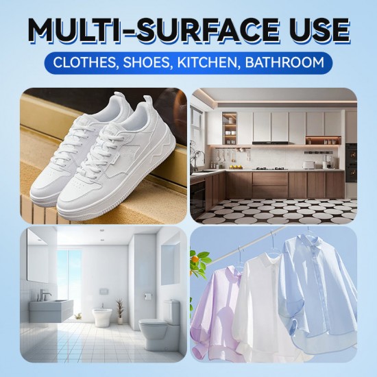 1+1 gratis! Nur heute!Allzweckreinigungspaste für Kleidung und Schuhe – Effektiv & einfach zu verwenden 