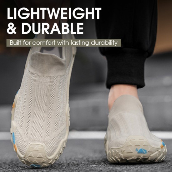 Atmungsaktive Slip-On-Sneaker aus Mesh für Herren