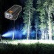 Wasserdichtes, wiederaufladbares LED-Fahrradlicht mit Clip