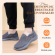  60% RABATT JETZT!  Herren Orthopdische Atmungsaktive Slipper-Sneakers - Fugewlbe Unterstützung mit Memory-Schaum Einlegesohlen für Ganzgigen Komfort ♂
